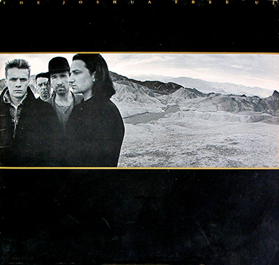 U2 - Joshua Tree  album front cover vinyl record